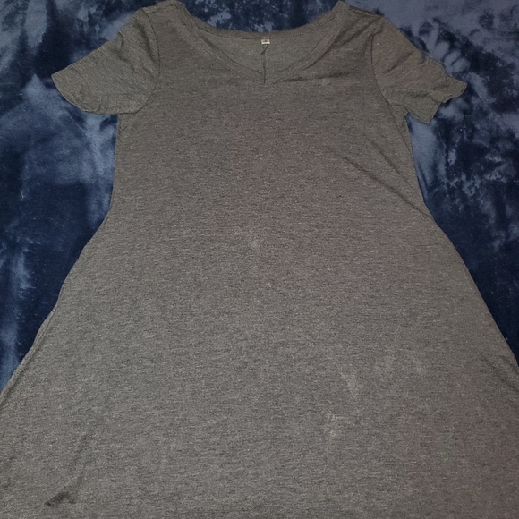 Gray flowy dress - Picture 1 of 1